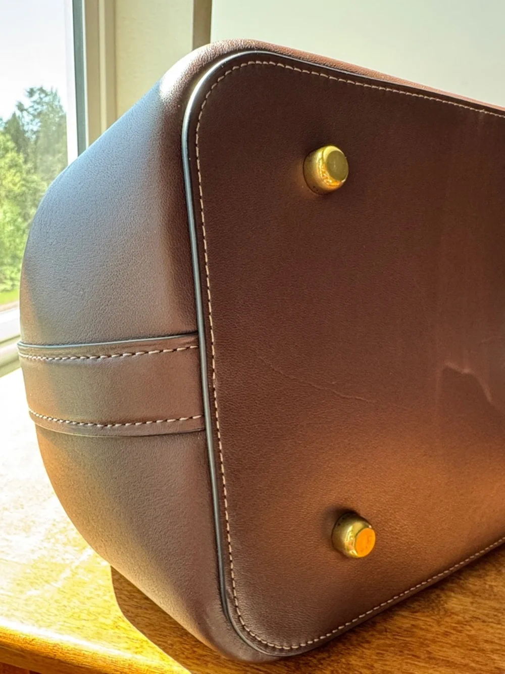 Coach Empire 35 Carryall in Maple with Customizations!! - Picture 5 of 13